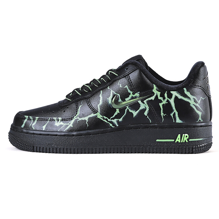 

Кроссовки для скейтбординга Air Force 1 женские, низкие, черный Nike