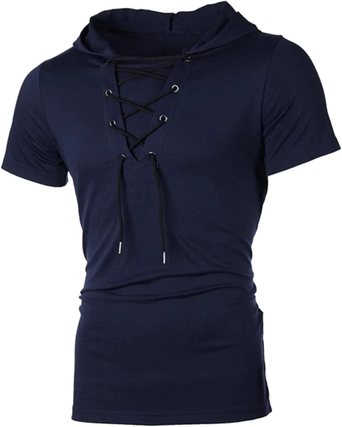 

Мужская спортивная толстовка с капюшоном и коротким рукавом SWJGLITTR