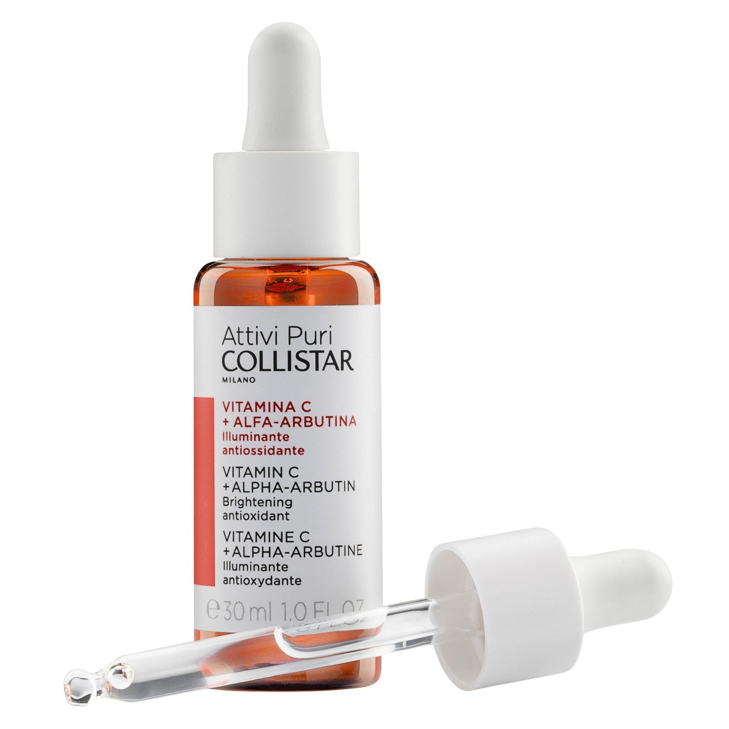 Сыворотка Collistar — Для лица attivi puri vitamin c + alpha-arbutin , объем, 30 мл — фото 3