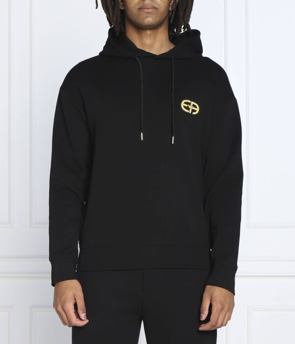

Свитер Regular fit Emporio Armani, черный