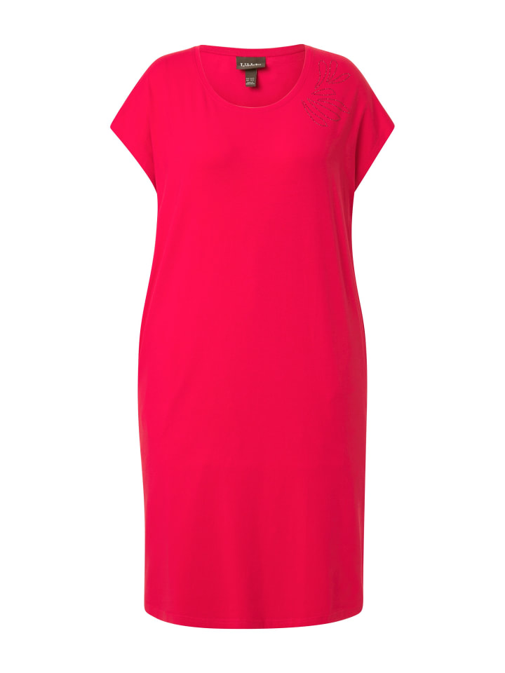 

Короткое платье Ulla Popken, цвет lychee