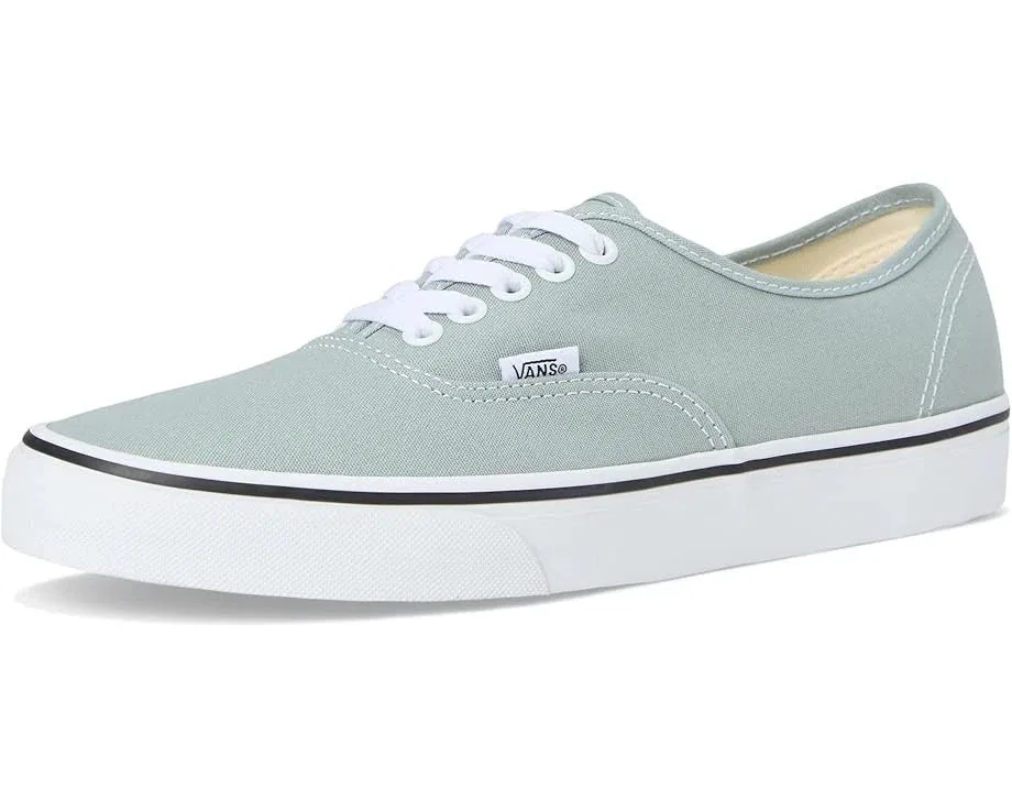 Мужские кроссовки Vans Authentic Sneaker Theory Pure Gray Canvas Lifestyle Shoes HAWK1392 — фото 3
