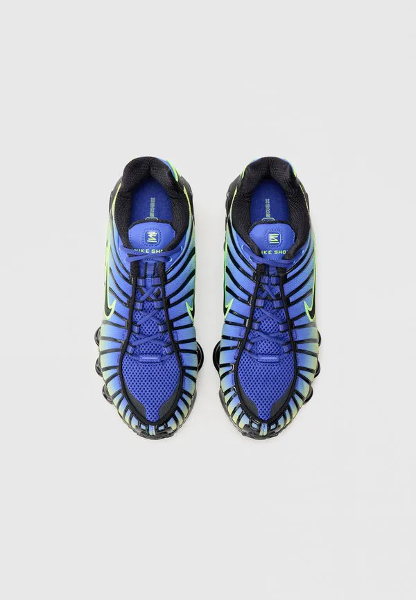 Кроссовки shox tl gs Nike Sportswear, Lapis/Black/Volt Ice — фото 4