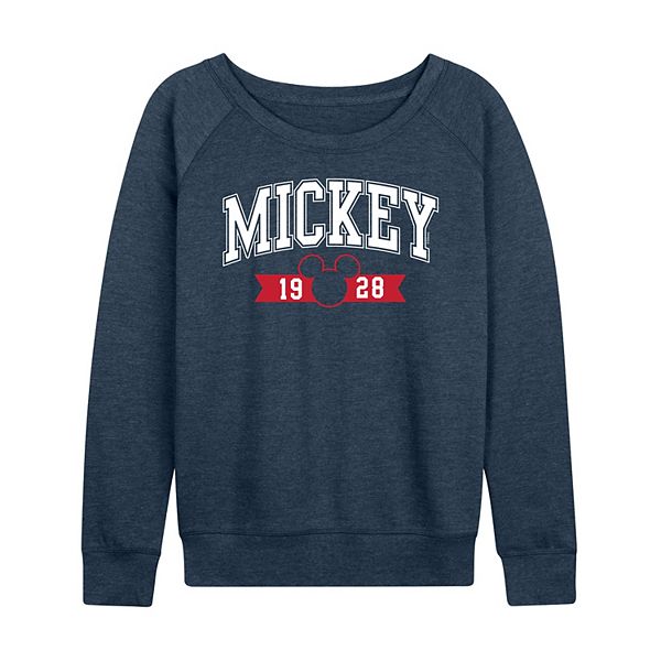 

Plus size футболка с длинным рукавом Mickey 1928 Collegiate French Terry Disney, Heather Indigo, Фиолетовый, Plus size футболка с длинным рукавом Mickey 1928 Collegiate French Terry Disney, Heather Indigo