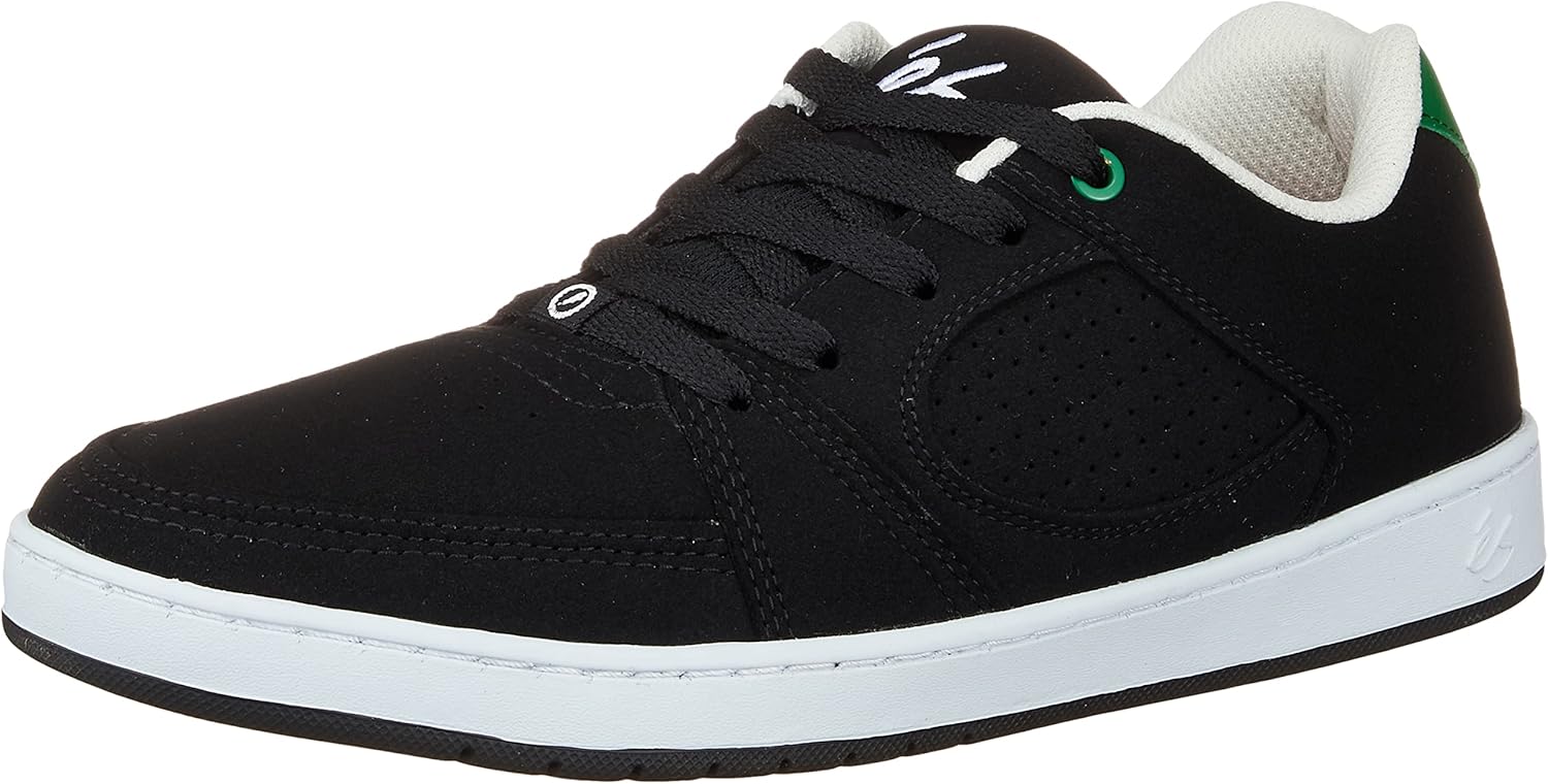 

Унисекс кроссовки для скейтборда Es, белый/черный/зеленый