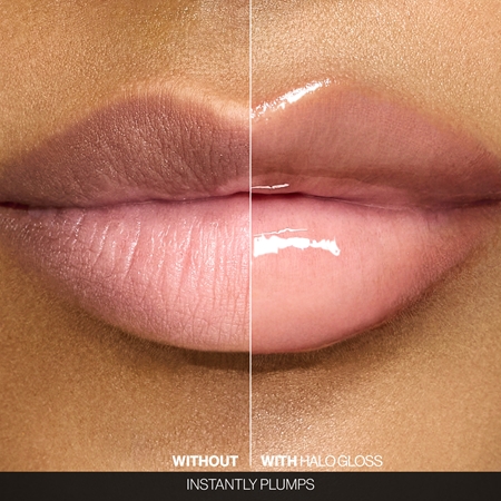 Увлажняющий блеск для губ оптически увеличивающий губы Smashbox Halo Plump + Glow Lip Gloss, Beam 4,6 ml — фото 4