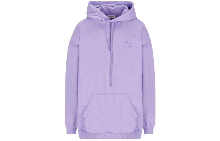 

Свитшот женский Balenciaga с карманом, фиолетовый