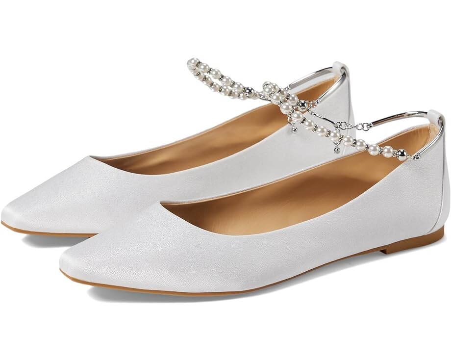 

Туфли на плоской подошве Badgley Mischka London, цвет Soft White
