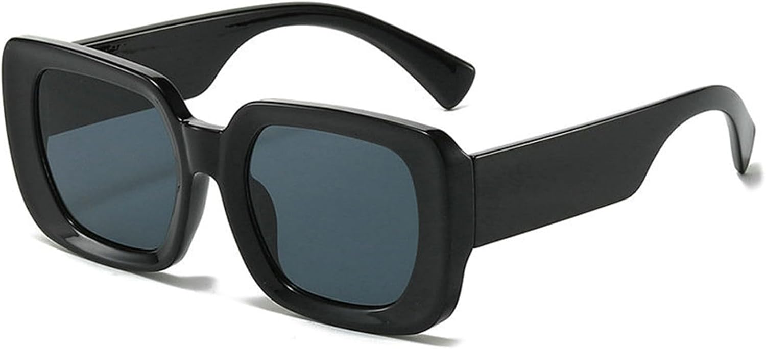 

Willochra Винтажные большие квадратные женские солнцезащитные очки в стиле ретро с градиентным переходом цвета и защитой от УФ-излучения UV400 Мужские модные солнцезащитные очки в толстой оправе, C1