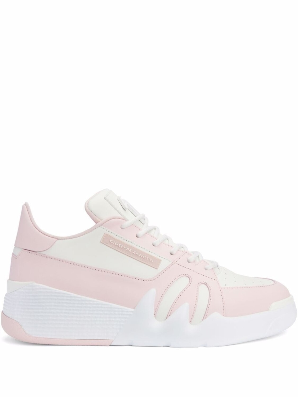 

Кроссовки Giuseppe Zanotti Talon, белый/светло-розовый