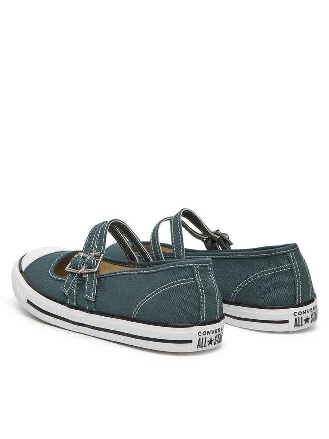 Балетки Chuck Taylor All Star Dainty Mary Jane A13797C Converse, зеленый — фото 3