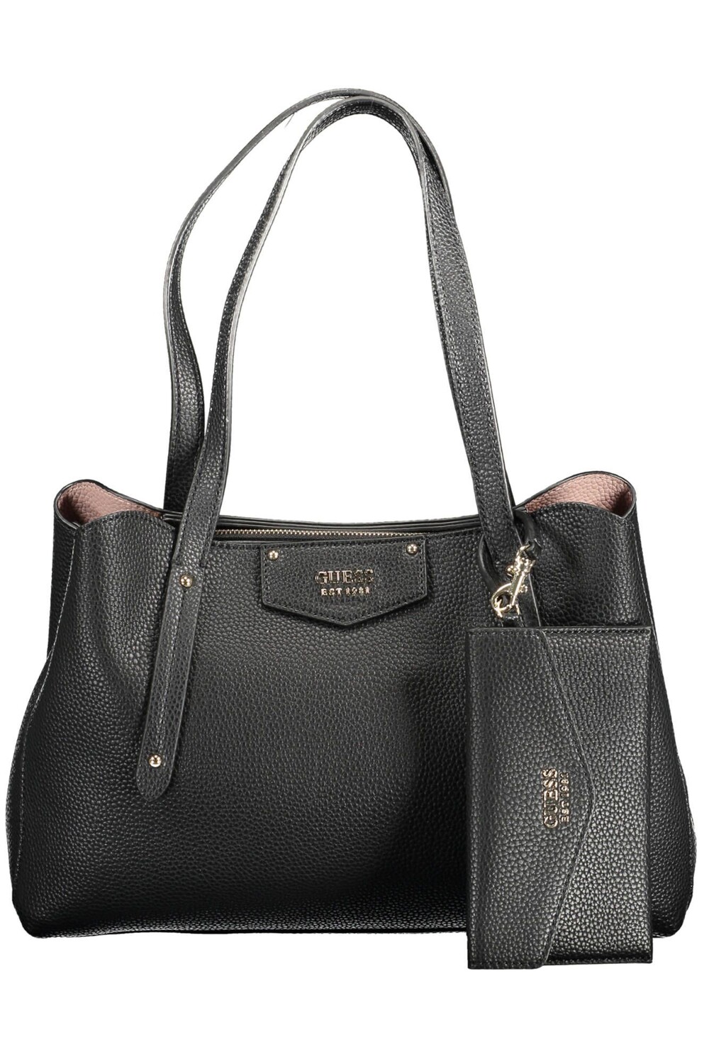 

Черная полиэтиленовая женская сумка Guess Shoes