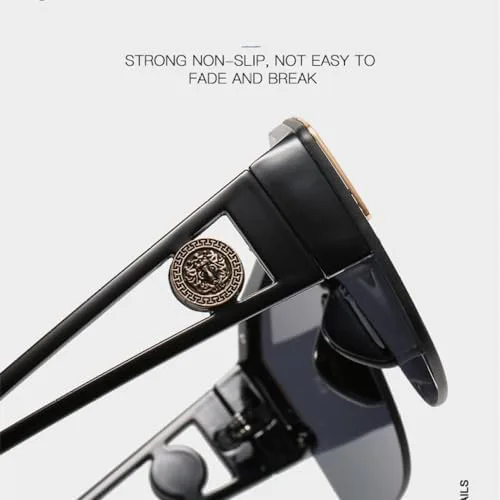 

Мужские солнцезащитные очки большого размера 2027 года, женские солнцезащитные очки с градиентным переходом цвета, квадратные солнцезащитные очки MTZJH, Leopard Tea