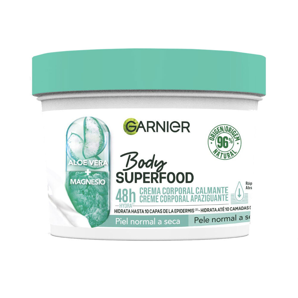 

Увлажняющий крем для тела Body Superfood Crema Corporal Calmante Garnier, 380 мл