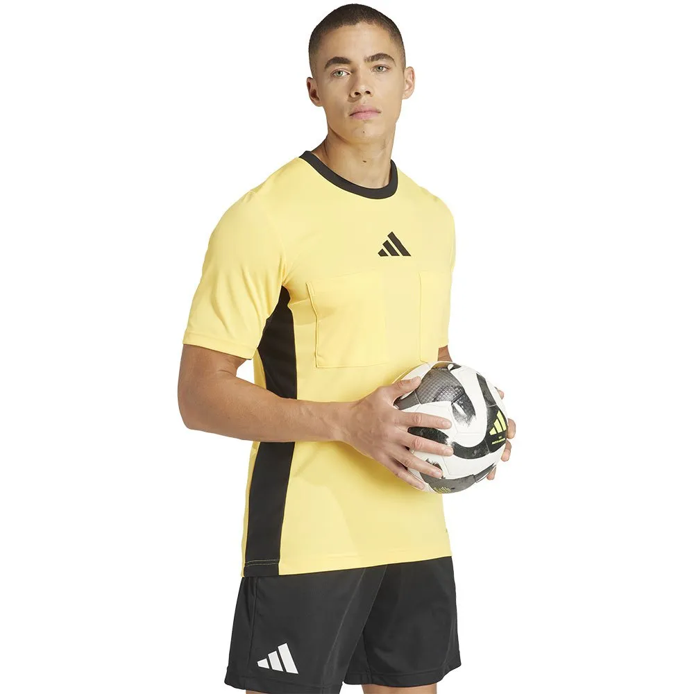 Футболка с коротким рукавом adidas Referee 24, желтый — фото 4