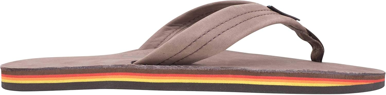 Мужские сандалии Rainbow Single Layer Premier из кожи Rainbow Sandals — фото 4