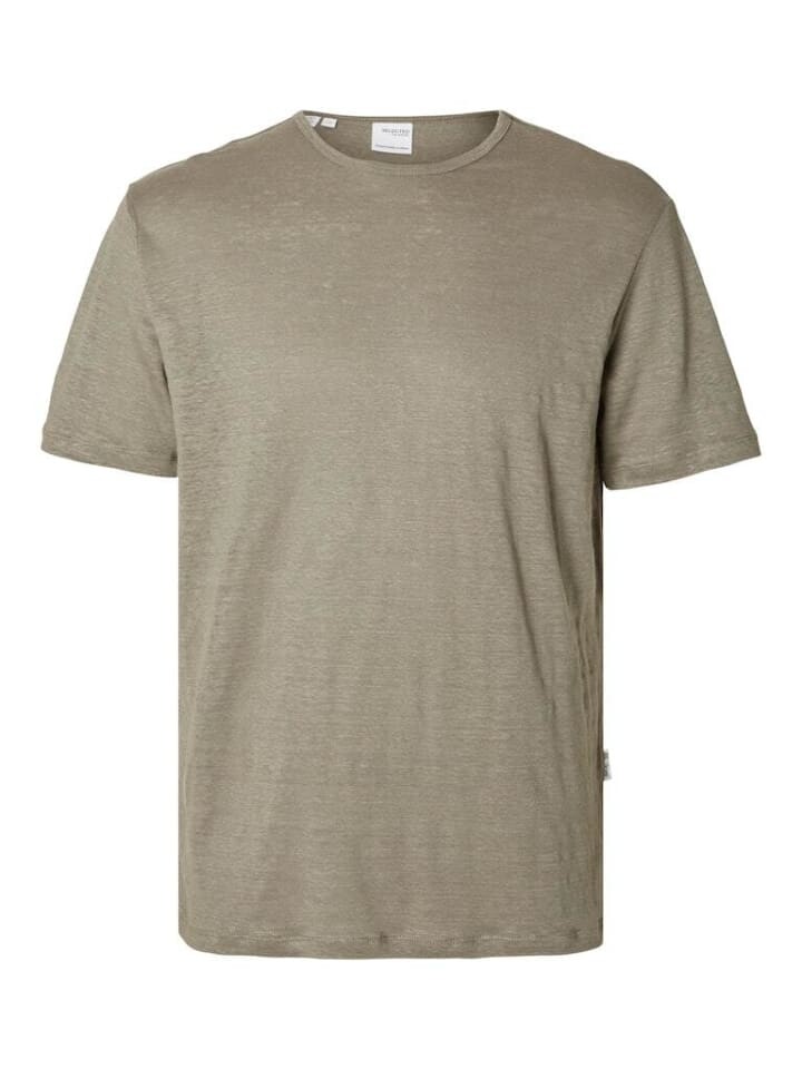 

Футболка Selected T-Shirt, цвет vetiver