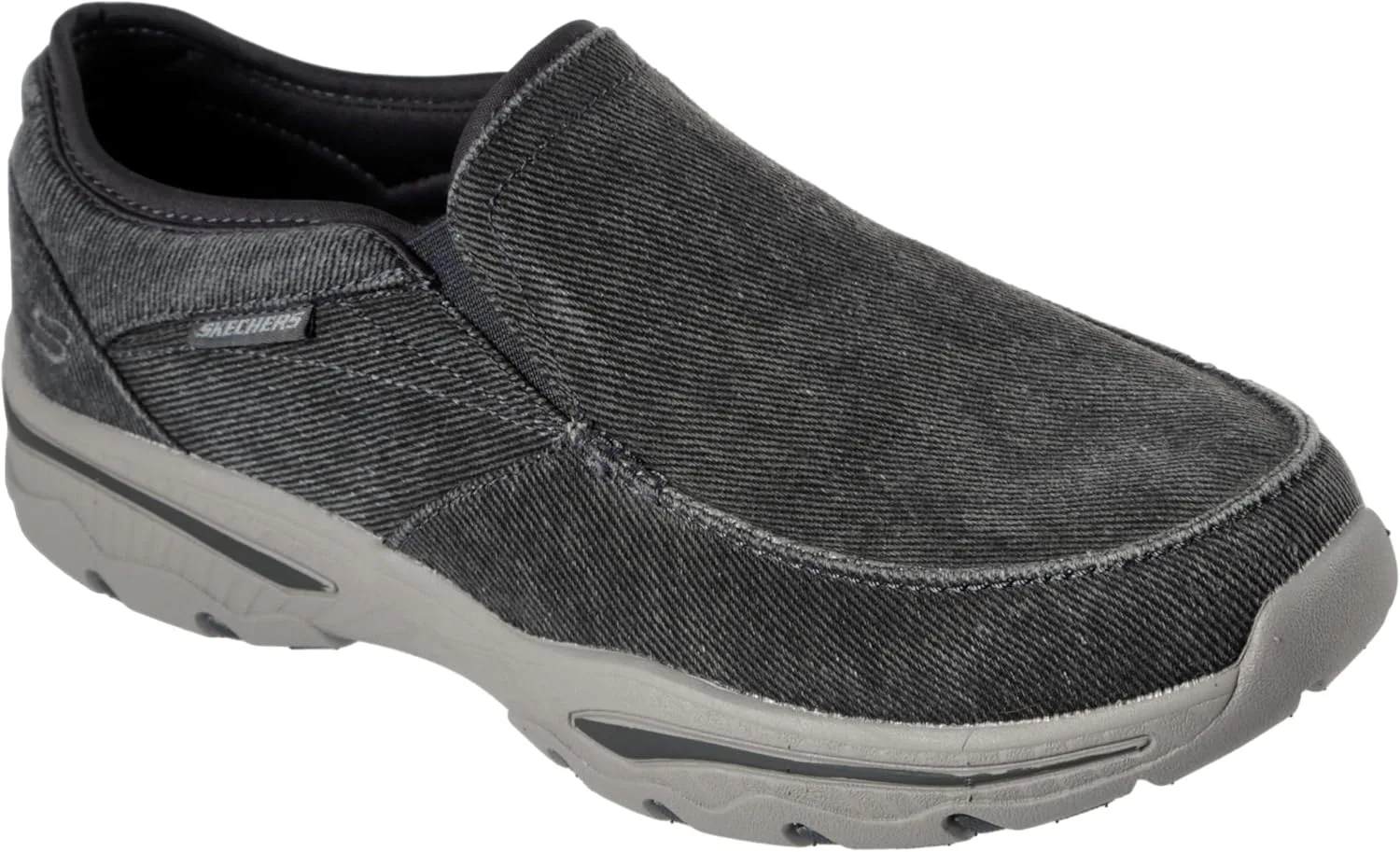 Мужские кроссовки Skechers Creston Moseco свободная кроя, темно-серый — фото 3