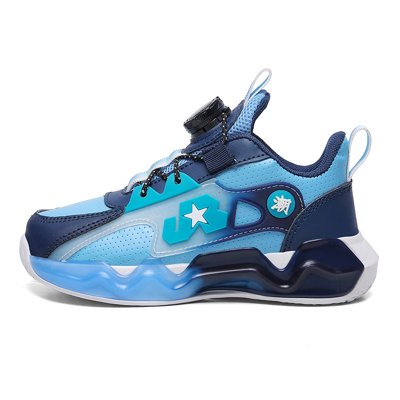 

Низкие детские беговые кроссовки Teenagers Casillon, синий желтый