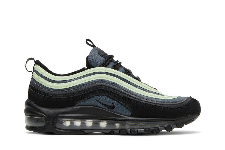 Кроссовки Nike Air Max 97 GS 'Barely Volt', серый — фото 2