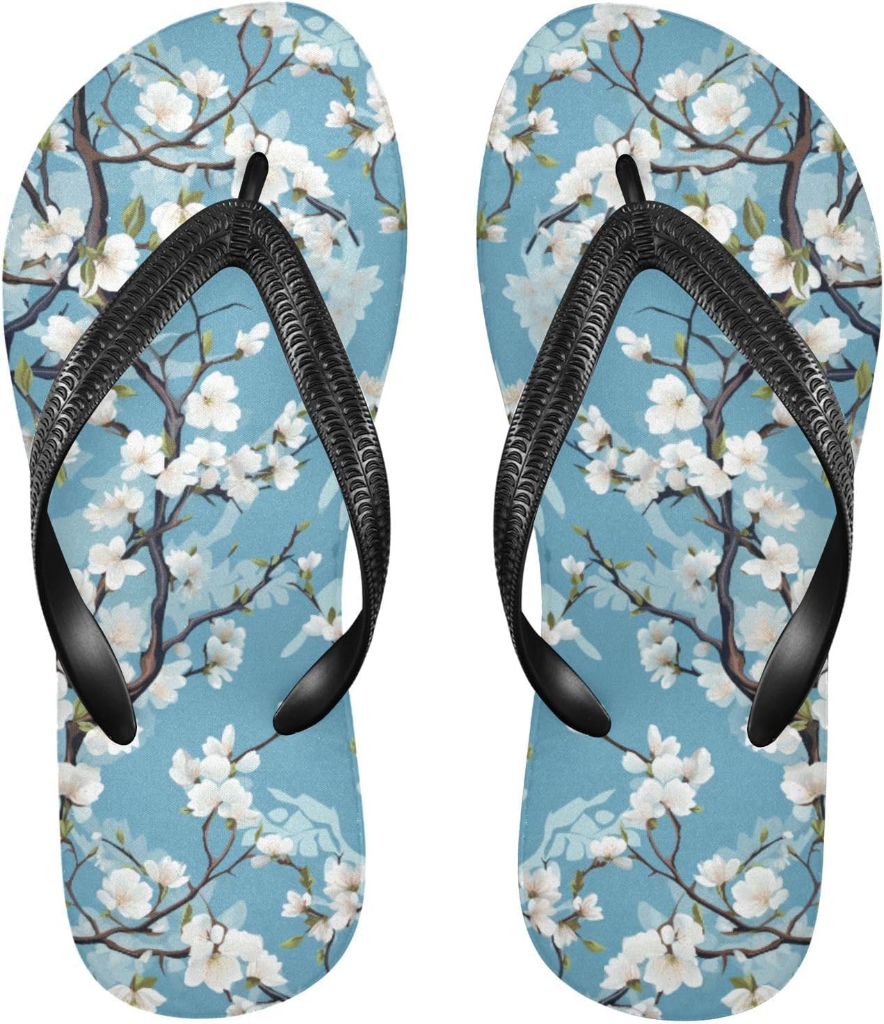 

Шлепанцы MNSRUU для женщин и мужчин, с цветочным рисунком и бабочками, женские сандалии, мужские сандалии, тапочки для душа, летние нескользящие шлепанцы для плавания, пляжа и ванной комнаты, размер XS, Cherry I 6489