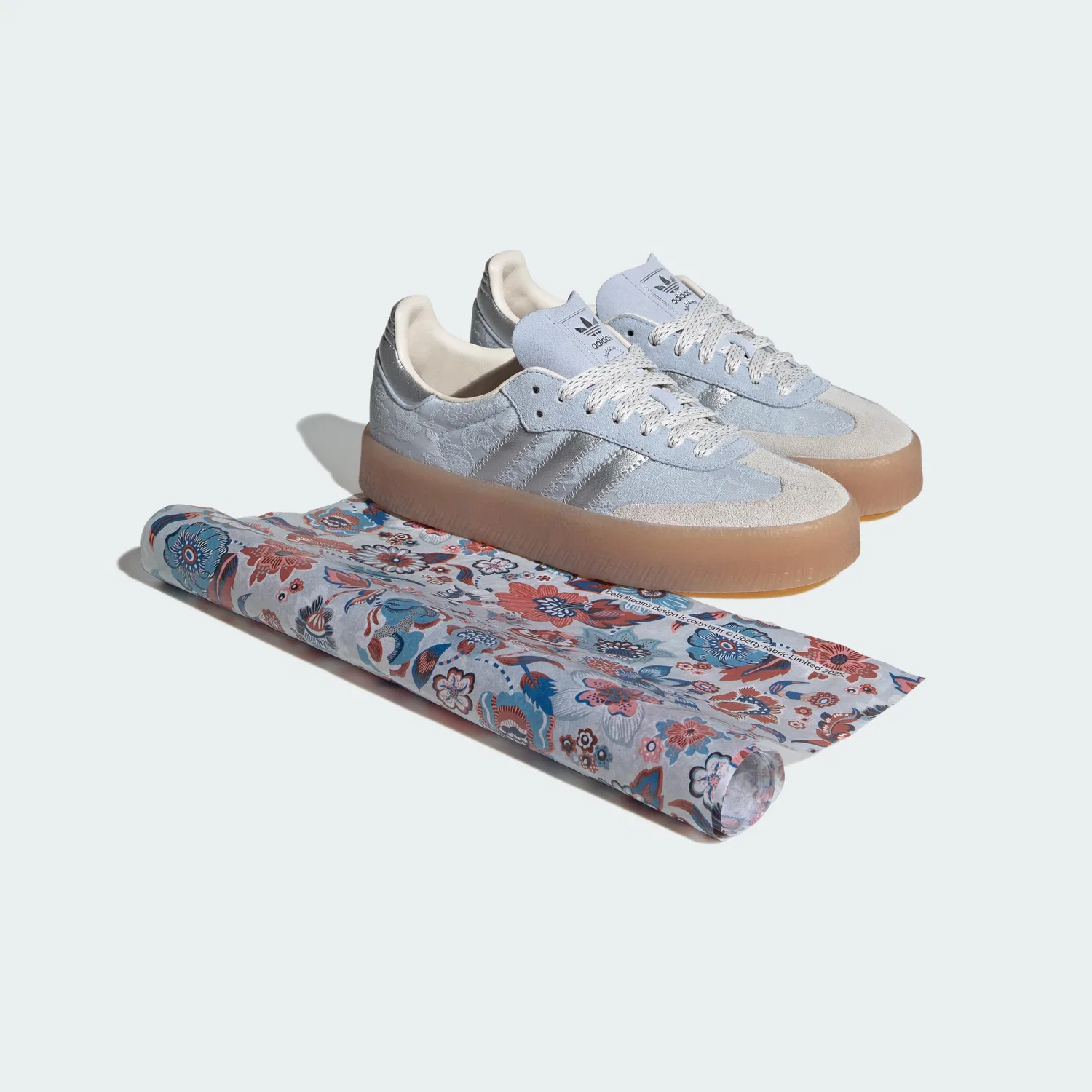 Мужские кроссовки Samba x Liberty London от Adidas — фото 3