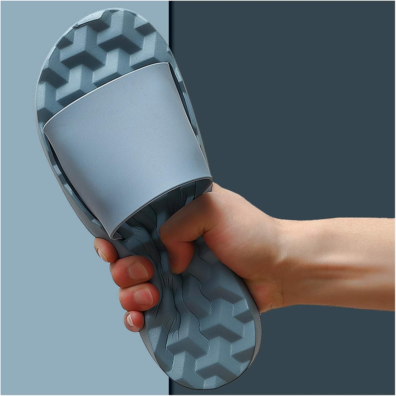 

Мужские домашние пляжные шлепанцы для ванной, быстро сохнущие, для пар, с массажной мягкой подошвой, домашние сандалии и тапочки для женщин, удобные EVA шлепанцы (Цвет: C, Размер: 38-39) Xilin-1987, 38-39 B