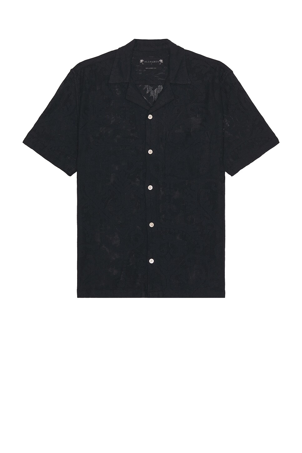 

Рубашка с коротким рукавом cerrito Allsaints, черный