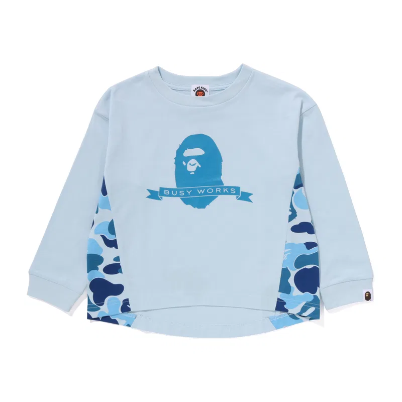 Футболка детская A Bathing Ape розовая — фото 4