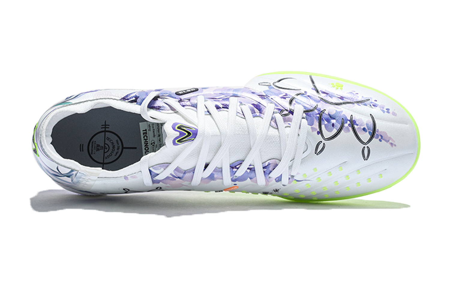 Кеды Kelme Master 2.0 унисекс низкие бело-фиолетовые — фото 4