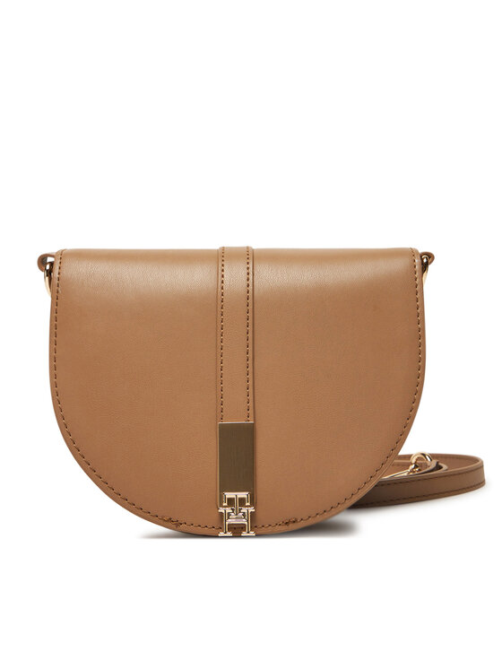 

Сумочка Heritage Saddle Bag AW0AW17164 Tommy Hilfiger, коричневый