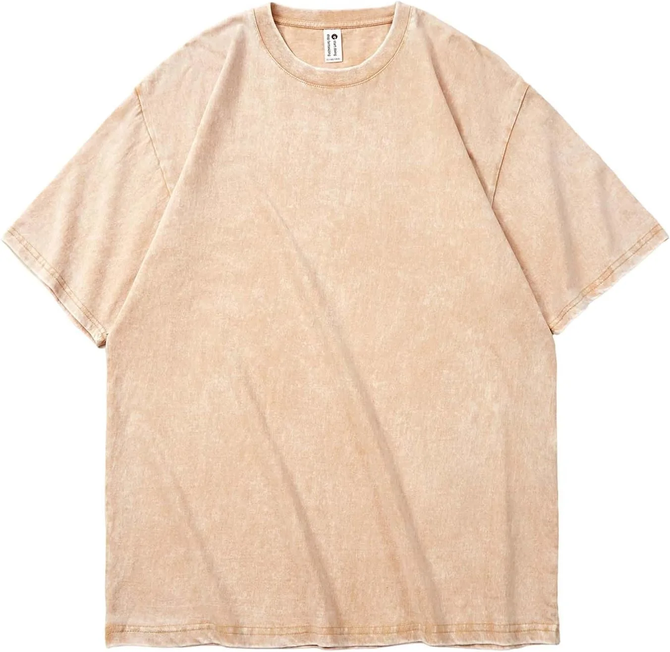 

Мужская футболка оверсайз Vintage Unisex с коротким рукавом