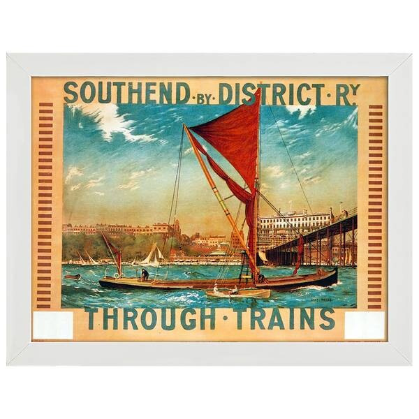 

Рамка для фотографий LegendArte Poster 1915 Southend, белый