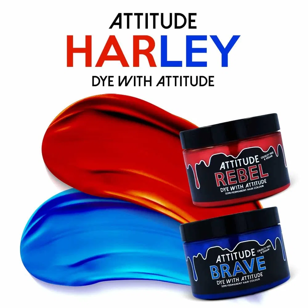 Набор полуперманентных красок для волос «Harley Duo Multicoloured» от Attitude Attitude Holland, Harley Duo — фото 2