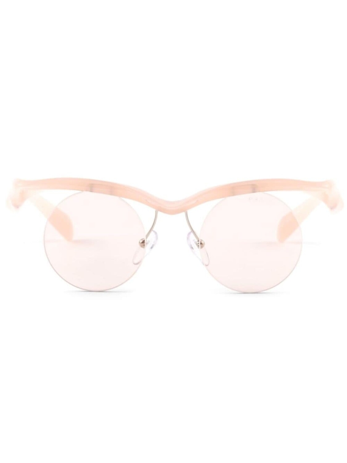 

Prada Eyewear солнцезащитные очки в стиле подиума, золотистый