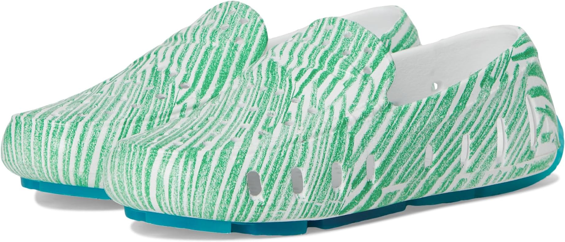 

Лоферы Floafers Kids Prodigy Driver Crayola, Green Scribble