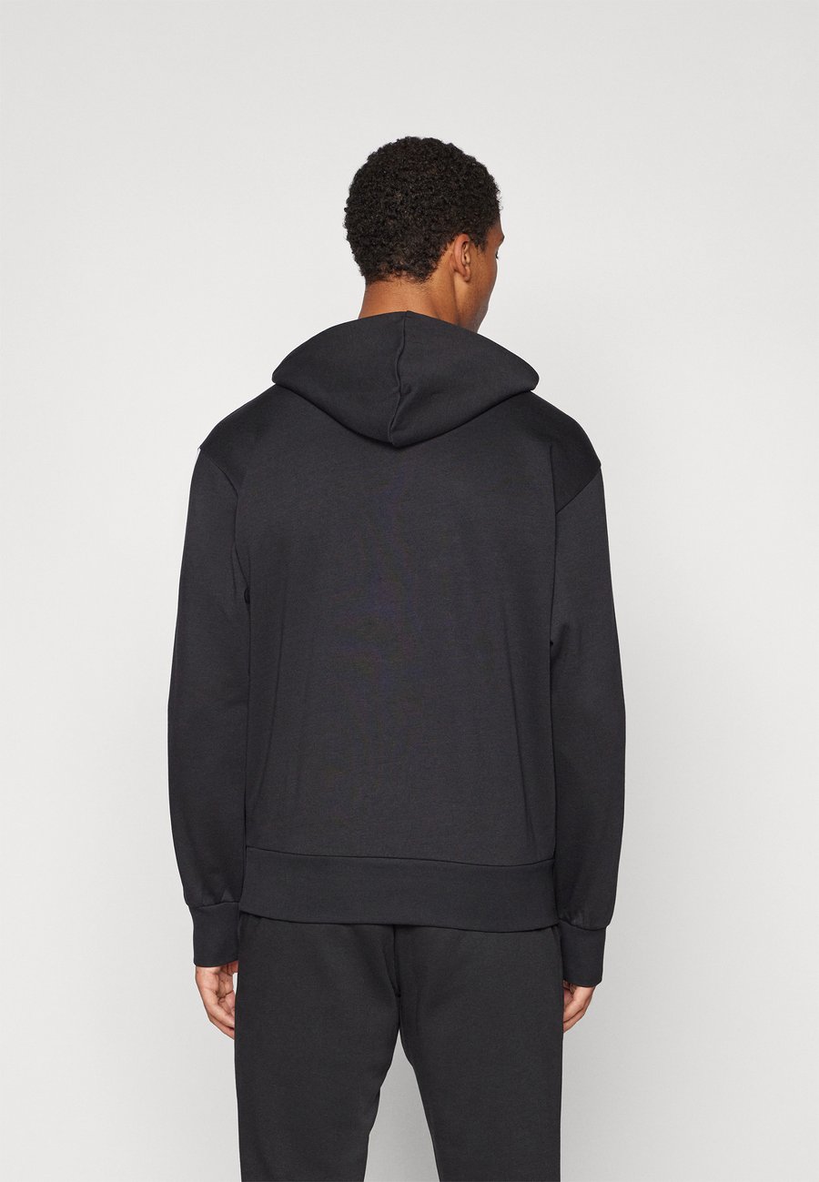 Худи Adidas Sportswear Hoodie, Black/White/Black — фото 3