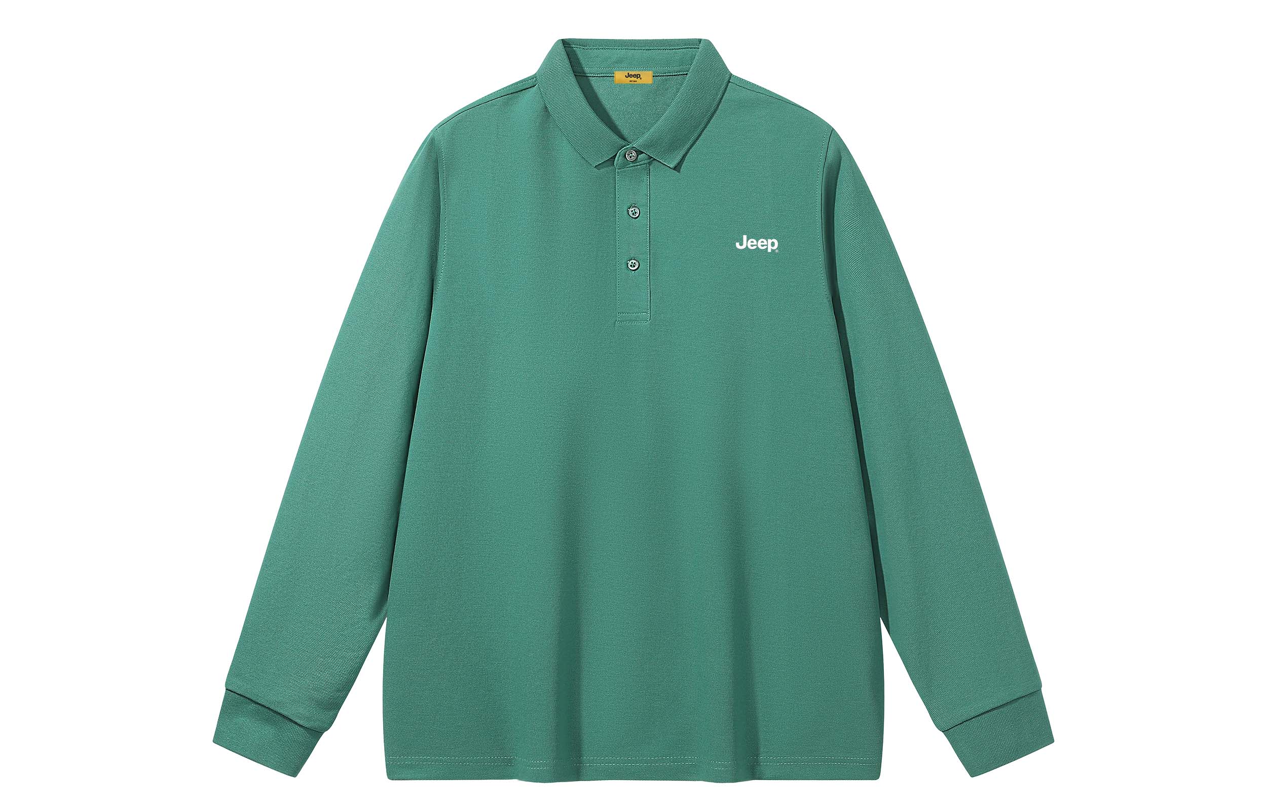 

Унисекс поло Jeep, зеленый