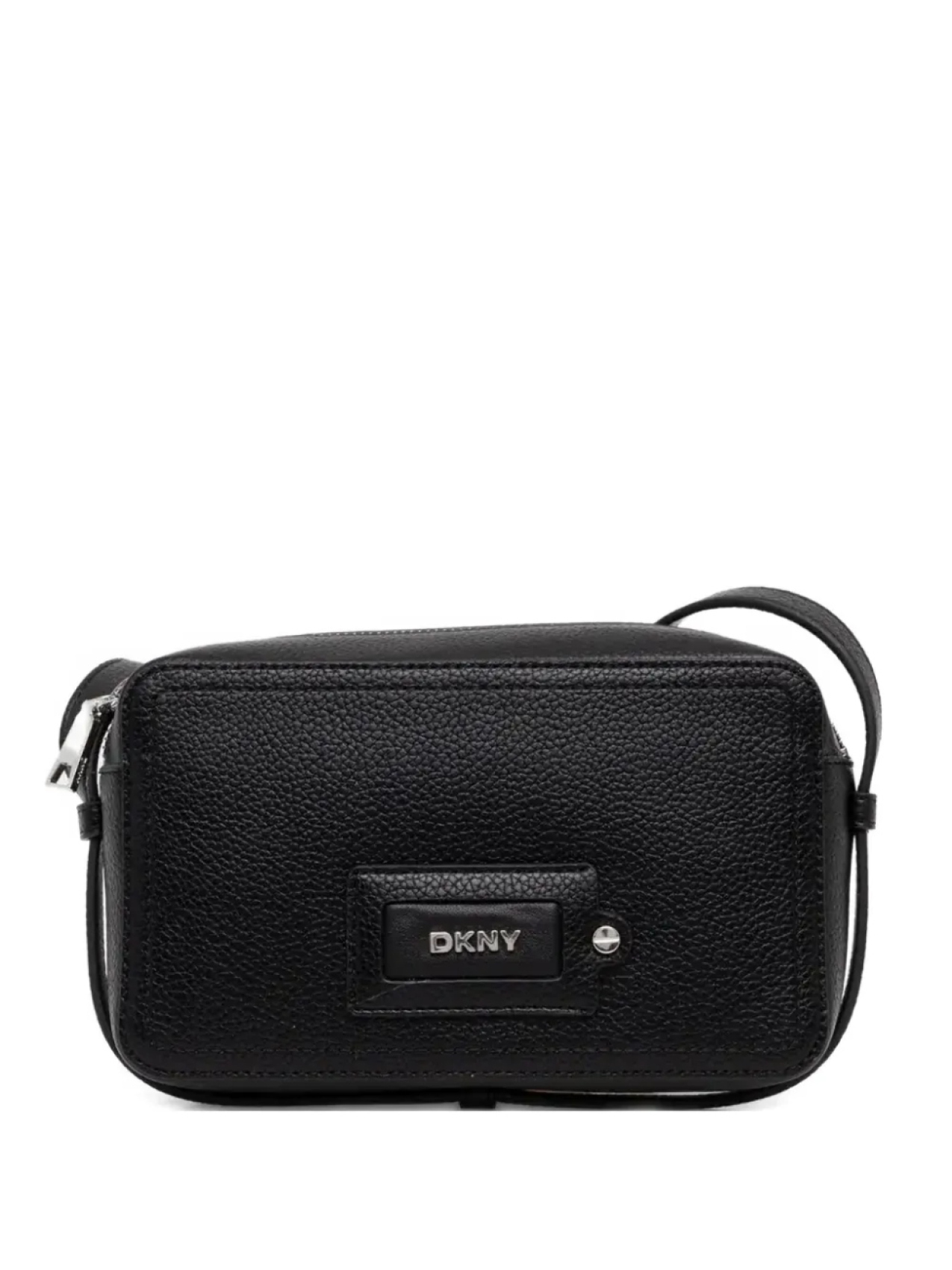 

Сумка через плечо с логотипом DKNY, черный