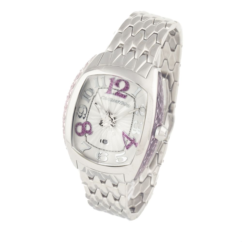 

Серебряные часы из нержавеющей стали Chronotech