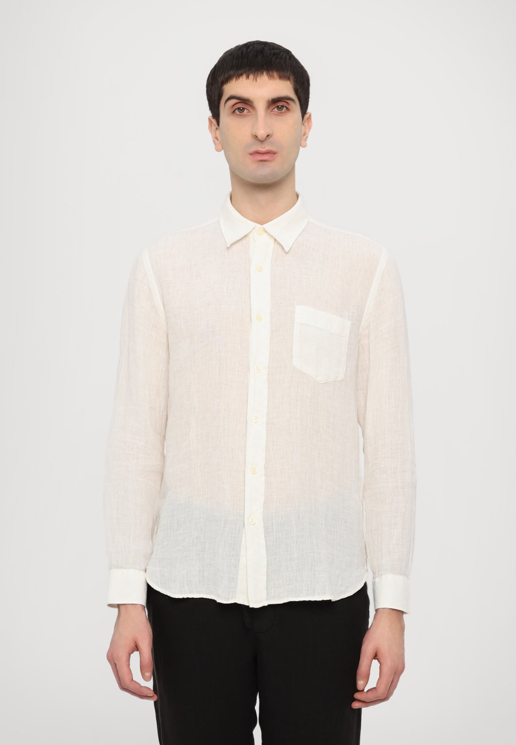

Рубашка LONG SLEEVE REGULAR FIT MEN SHIRT 120% Lino, белый