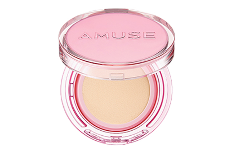 Тональный кушон AMUSE Dew Power Vegan Cushion SPF50+, #01 Pure Powder White, 15 г — фото 3