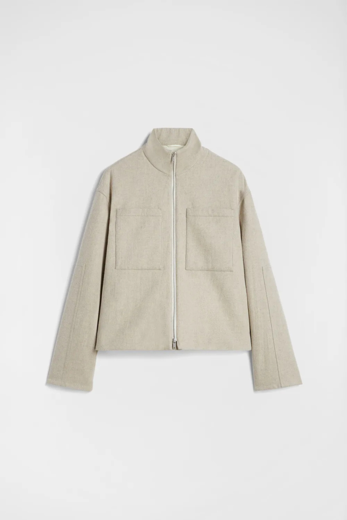 

Куртка из шерстяного фетра Jil Sander, нейтральный