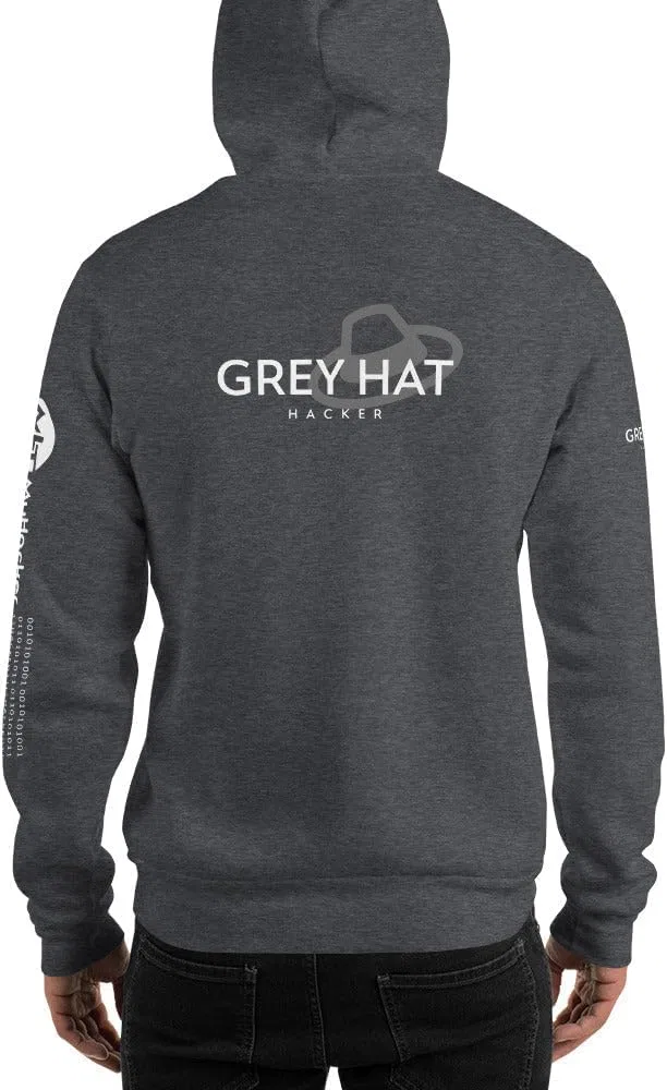 Худи унисекс Grey Hat Hacker (принт со всех сторон)