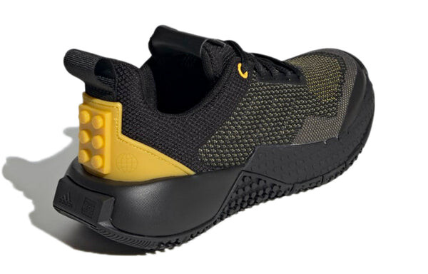 Кроссовки lego x sport pro j 'black equipment yellow' Adidas, черный — фото 4