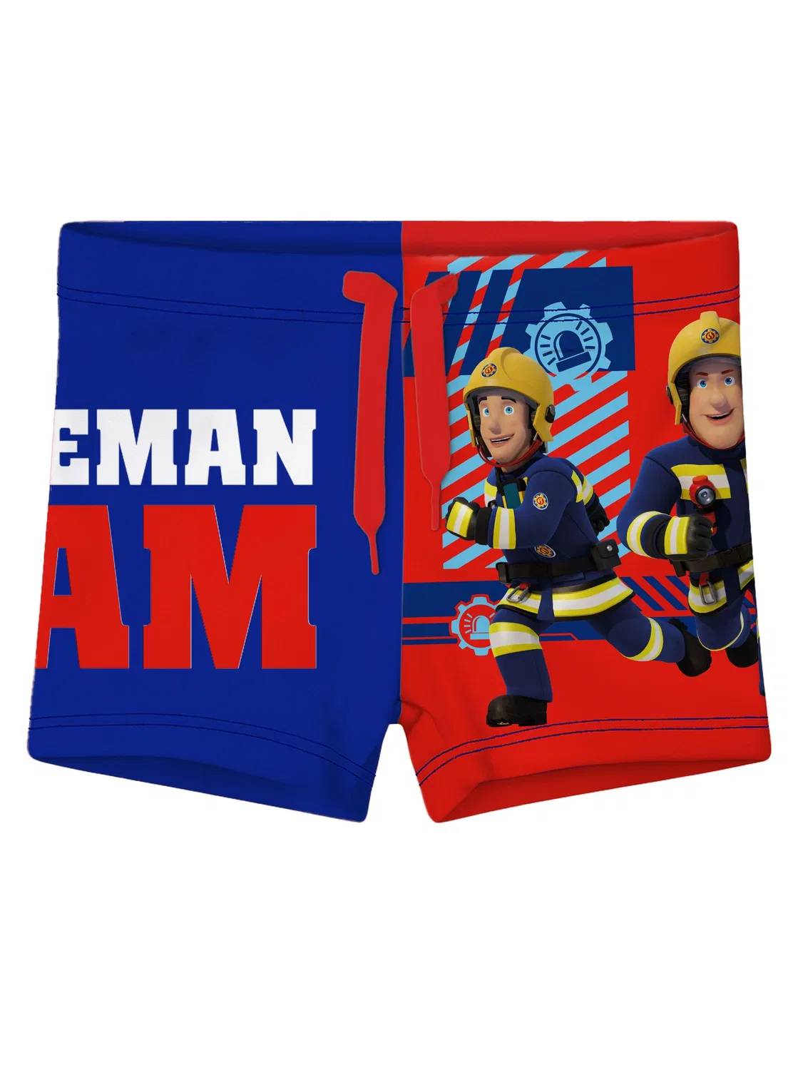 Плавки Feuerwehrmann Sam, синие/красные