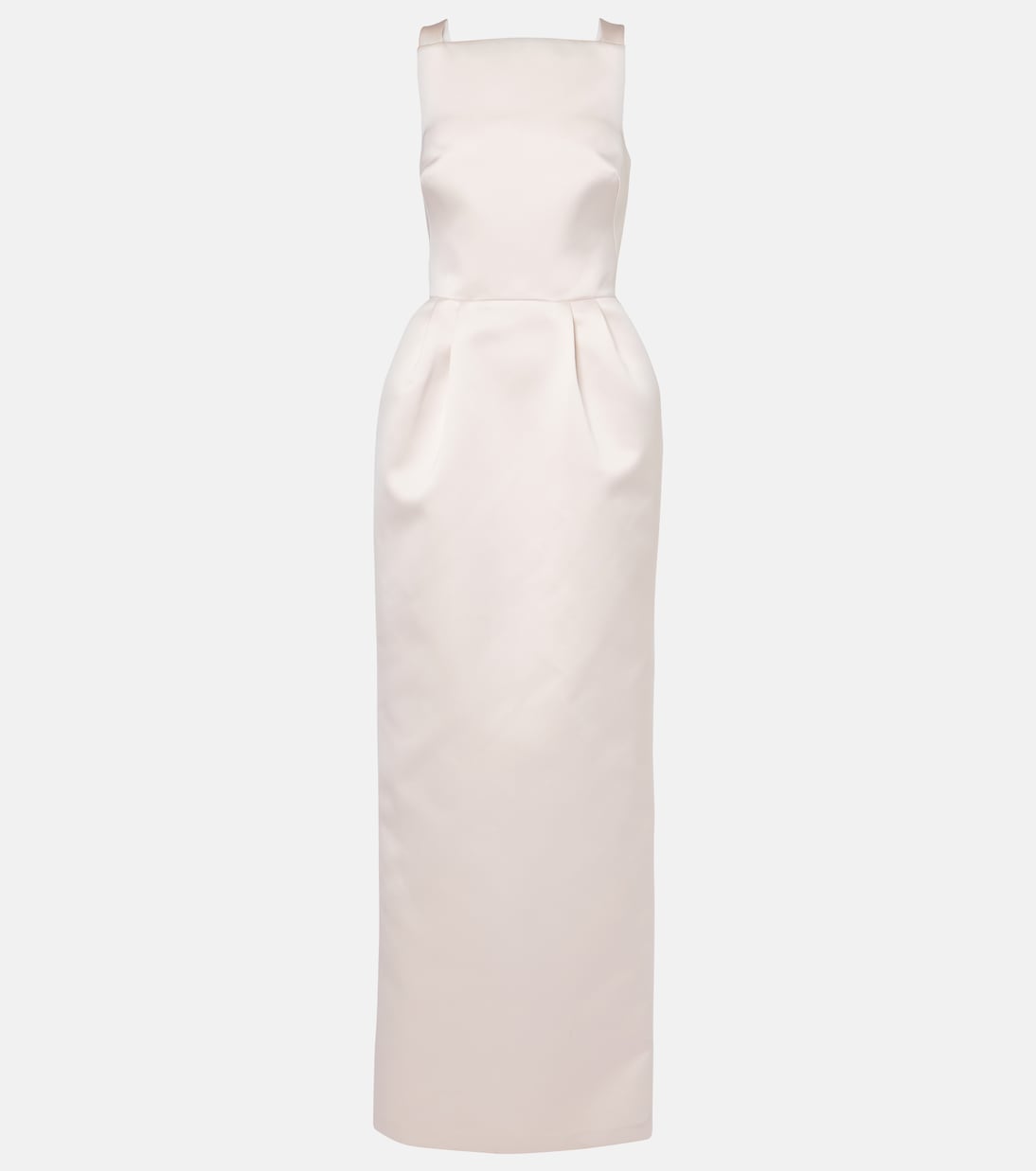 

Платье Trecchi из атласа с декором Safiyaa, Barely Pink