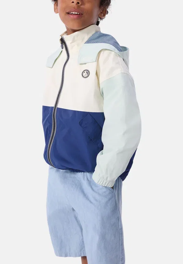 Куртка легкая Petit Bateau, молочный мультиколор — фото 3