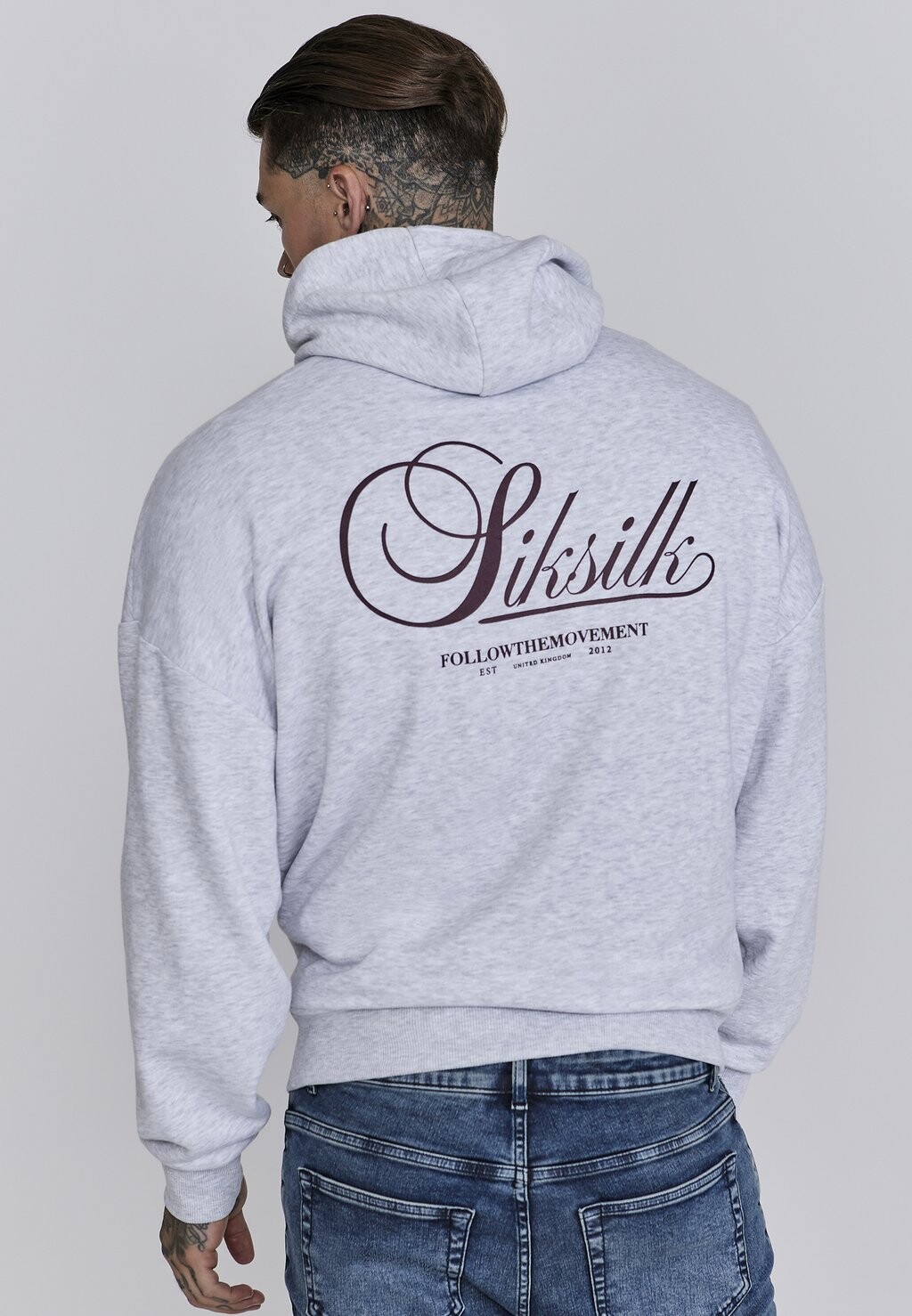 

Толстовка с капюшоном GRAPHIC SIKSILK, белый