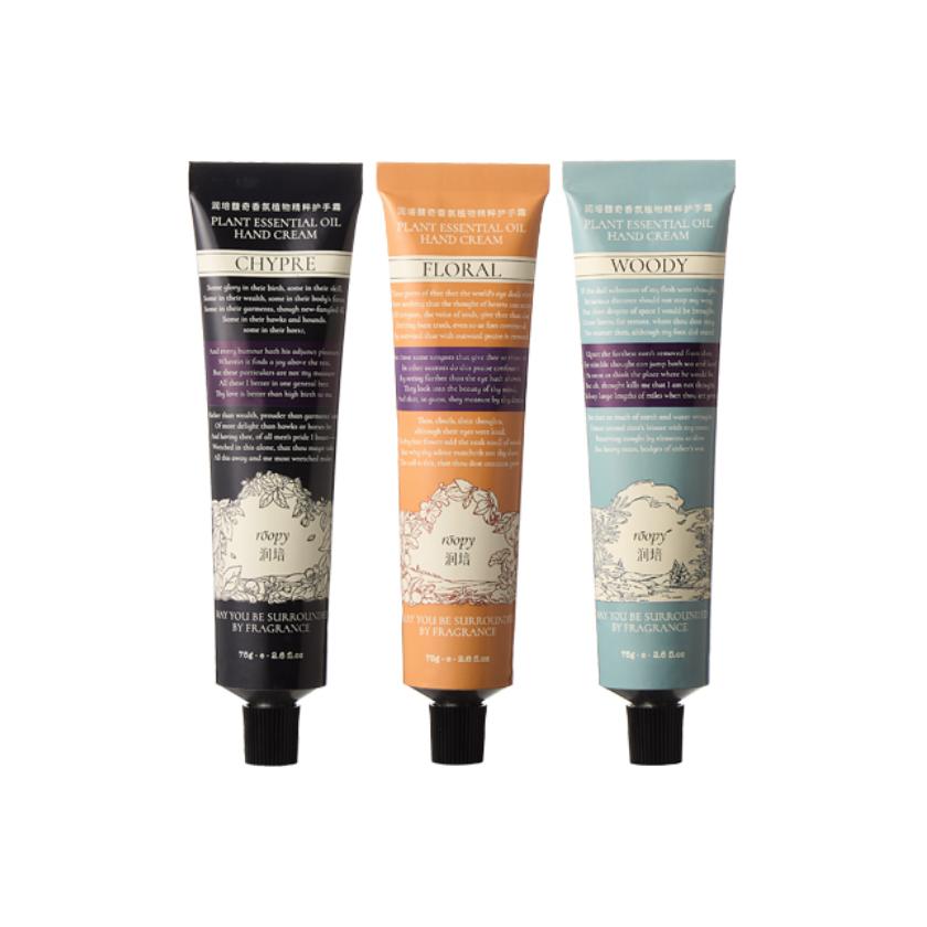 

Фужерный аромат растительная эссенция крем для рук lily fragrance увлажняющий питательный 75мл*3 Roopy